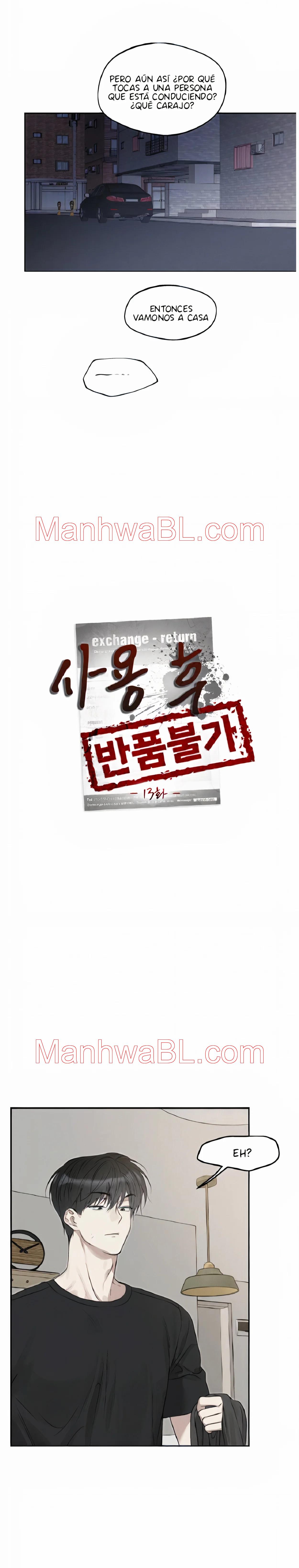 No hay devoluciones después de su uso - Capítulo 13 manhwa