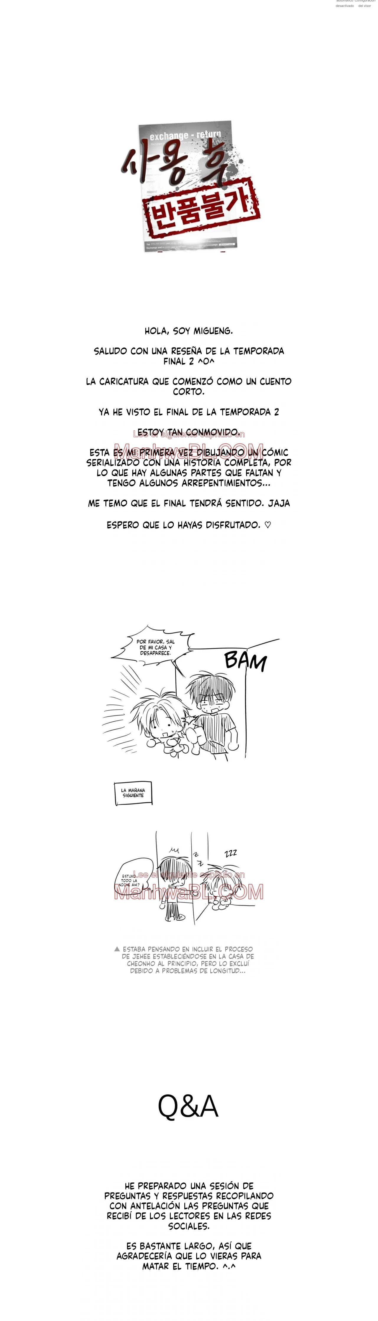 Manhwa BL Español – Leer Yaoi Online Gratis en es.mi2manga.com No hay devoluciones después de su uso - Capítulo 20.1 manhwa