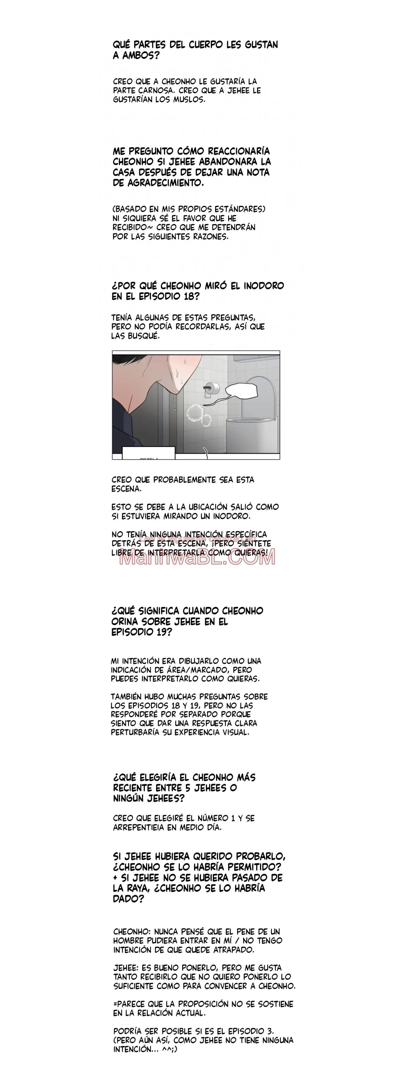 Manhwa BL Español – Leer Yaoi Online Gratis en es.mi2manga.com No hay devoluciones después de su uso - Capítulo 20.1 manhwa