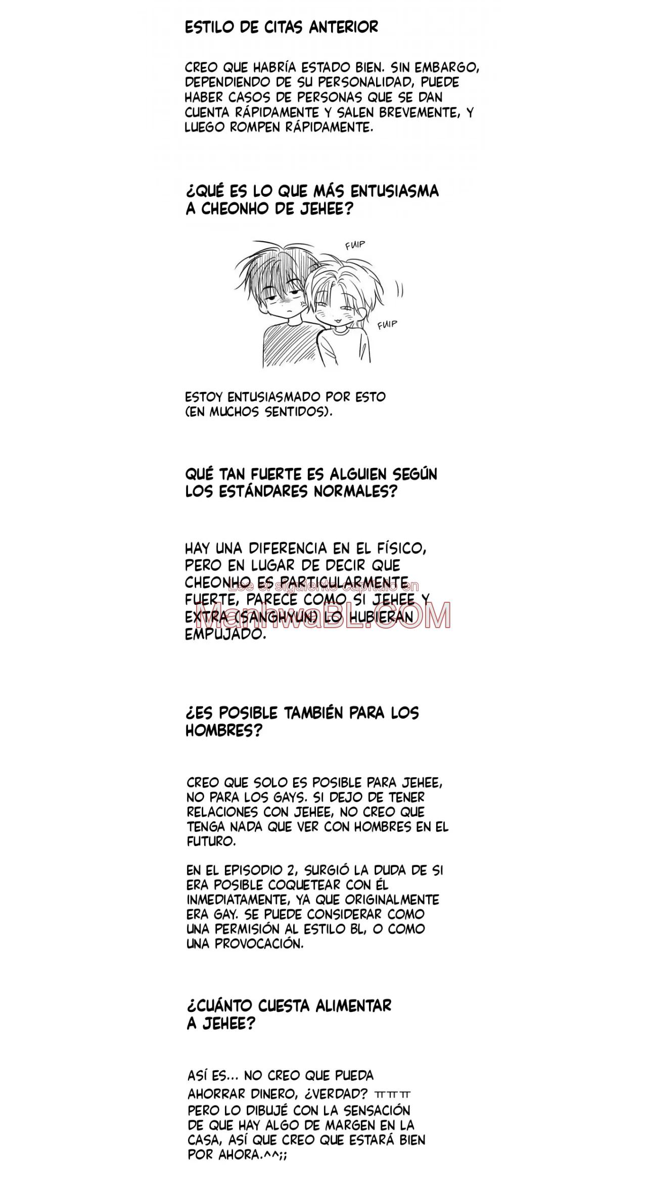 Manhwa BL Español – Leer Yaoi Online Gratis en es.mi2manga.com No hay devoluciones después de su uso - Capítulo 20.1 manhwa