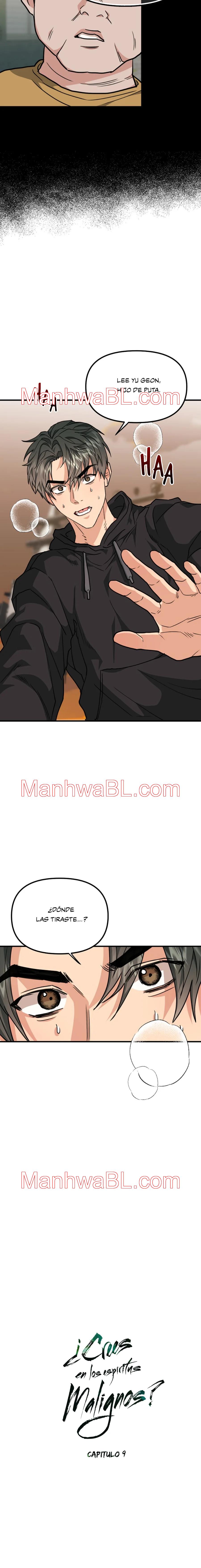 ¿Crees en los espíritus malignos? - Capítulo 9 manhwa