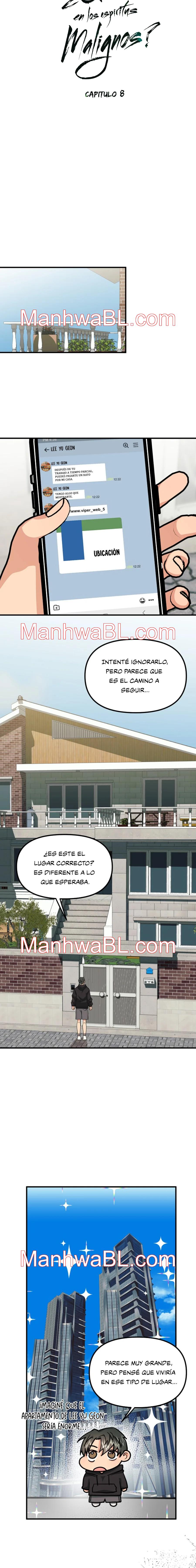 ¿Crees en los espíritus malignos? - Capítulo 8 2 manhwa