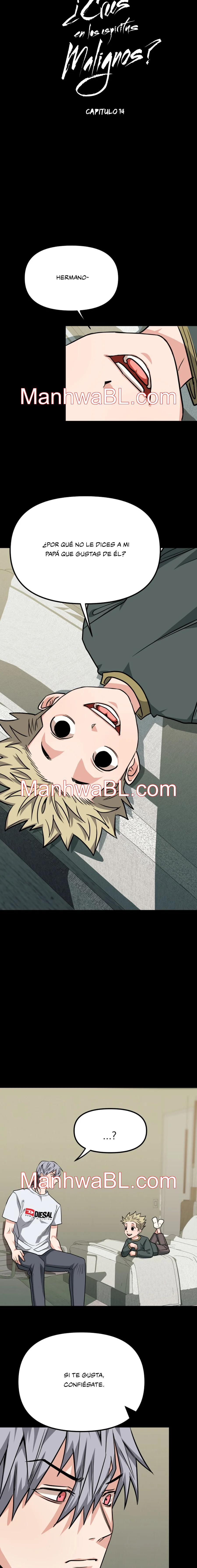 ¿Crees en los espíritus malignos? - Capítulo 14 manhwa