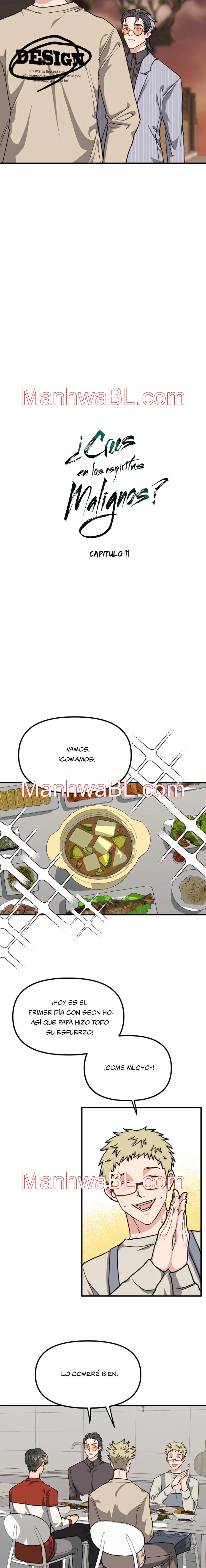 ¿Crees en los espíritus malignos? - Capítulo 11 manhwa