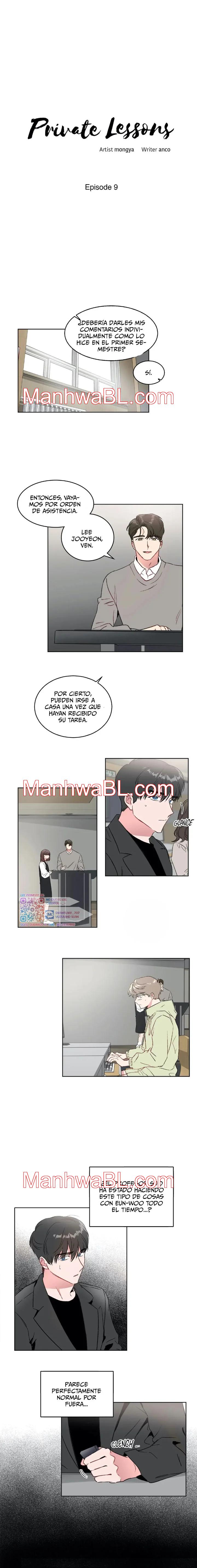 Lecciones Privadas - Capítulo 9 manhwa