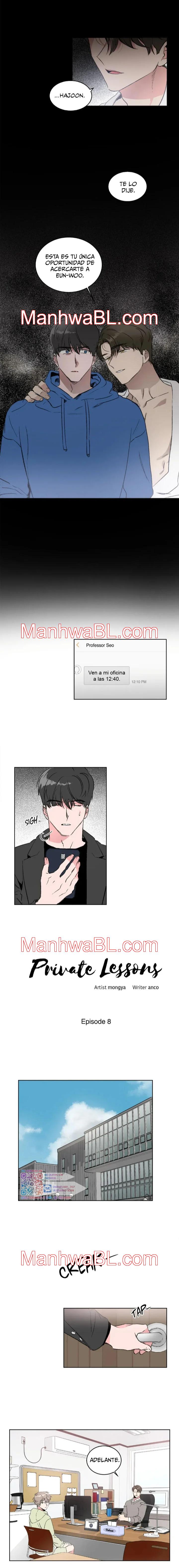 Lecciones Privadas - Capítulo 8 manhwa