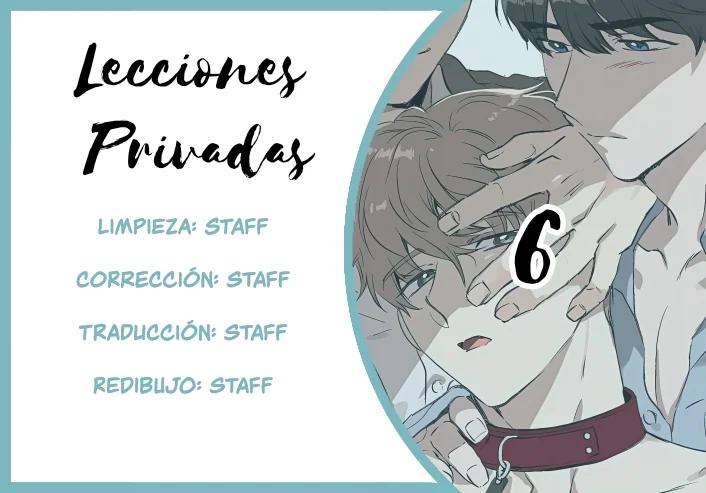 Lecciones Privadas - Capítulo 6 manhwa