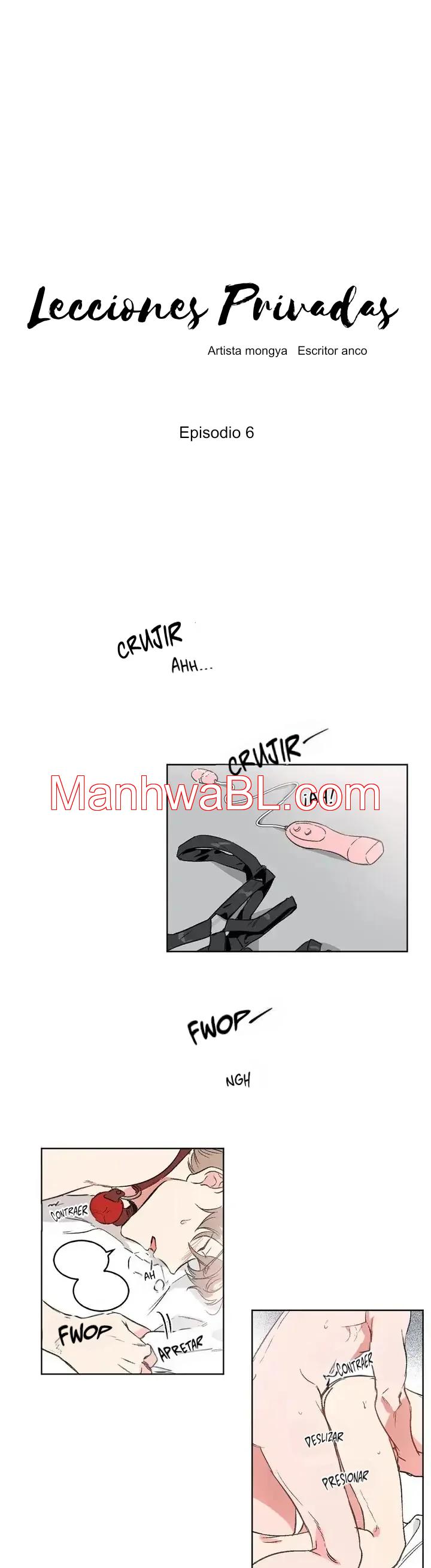 Lecciones Privadas - Capítulo 6 manhwa