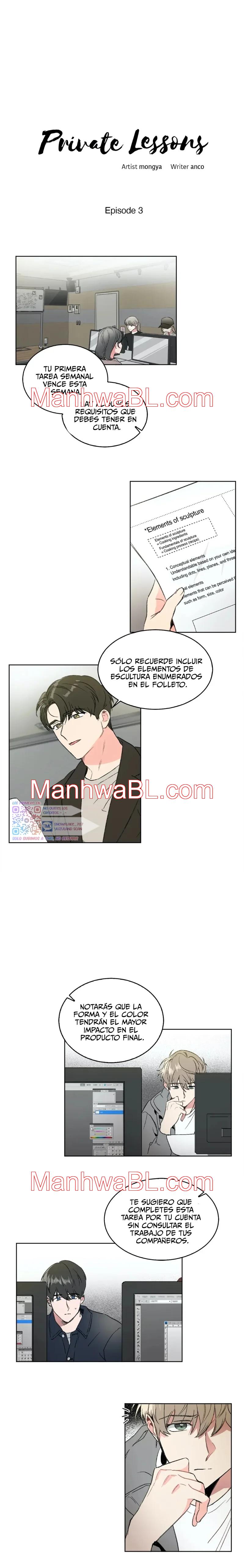 Lecciones Privadas - Capítulo 3 manhwa