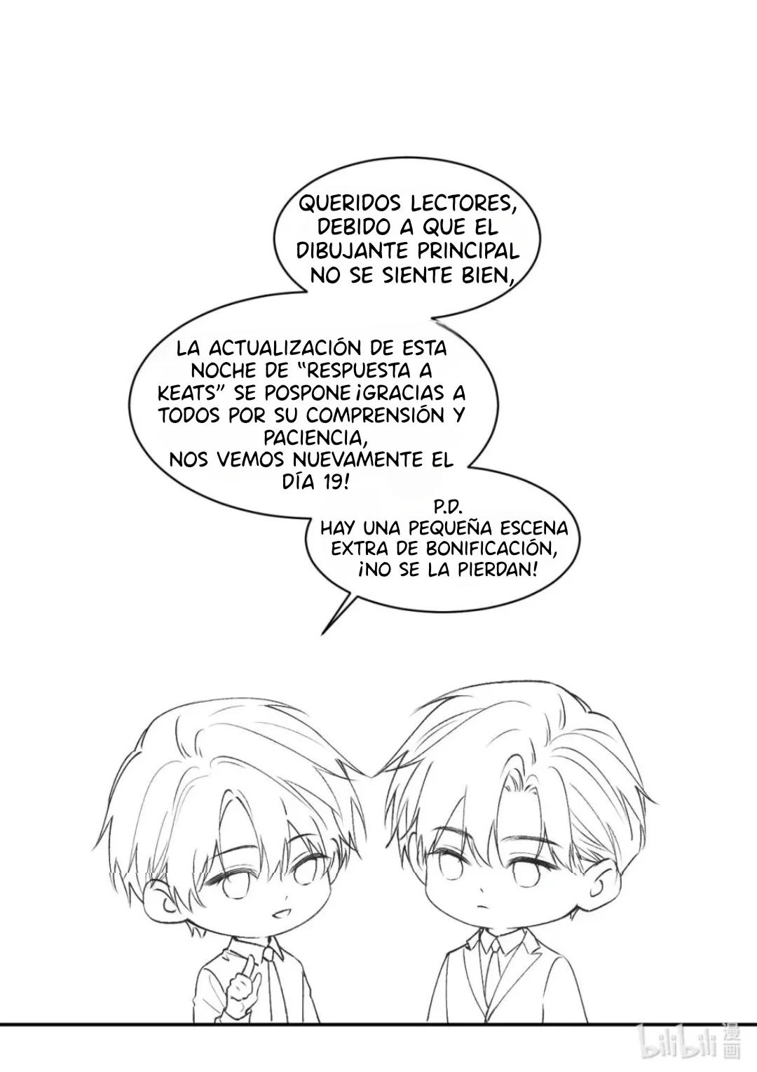 Reply to keats - Capítulo 8.1 manhwa