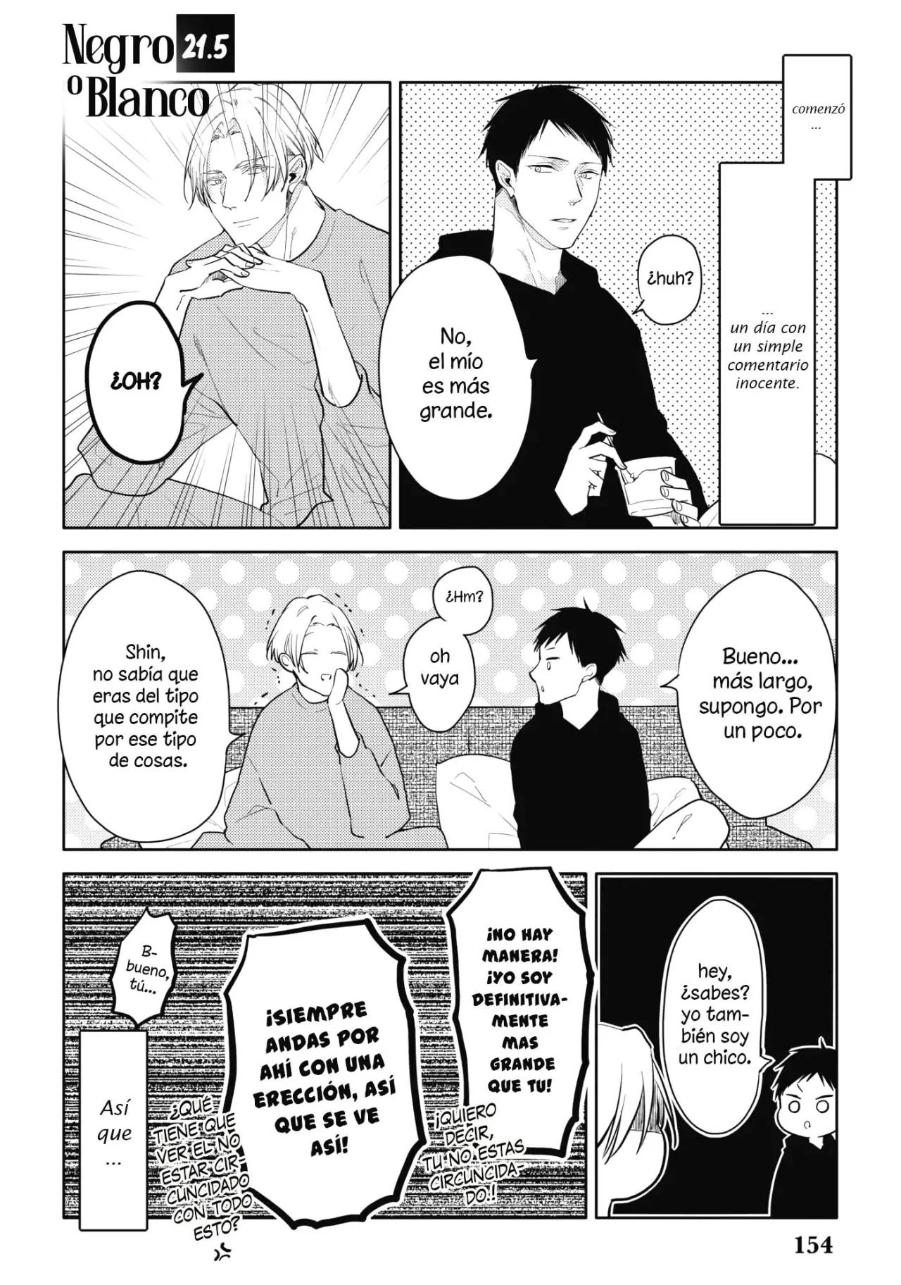 Black or White - Capítulo 21.5 manhwa