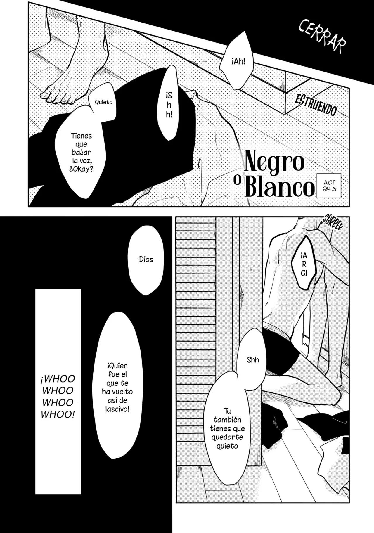 Black or White - Capítulo 24.5 manhwa