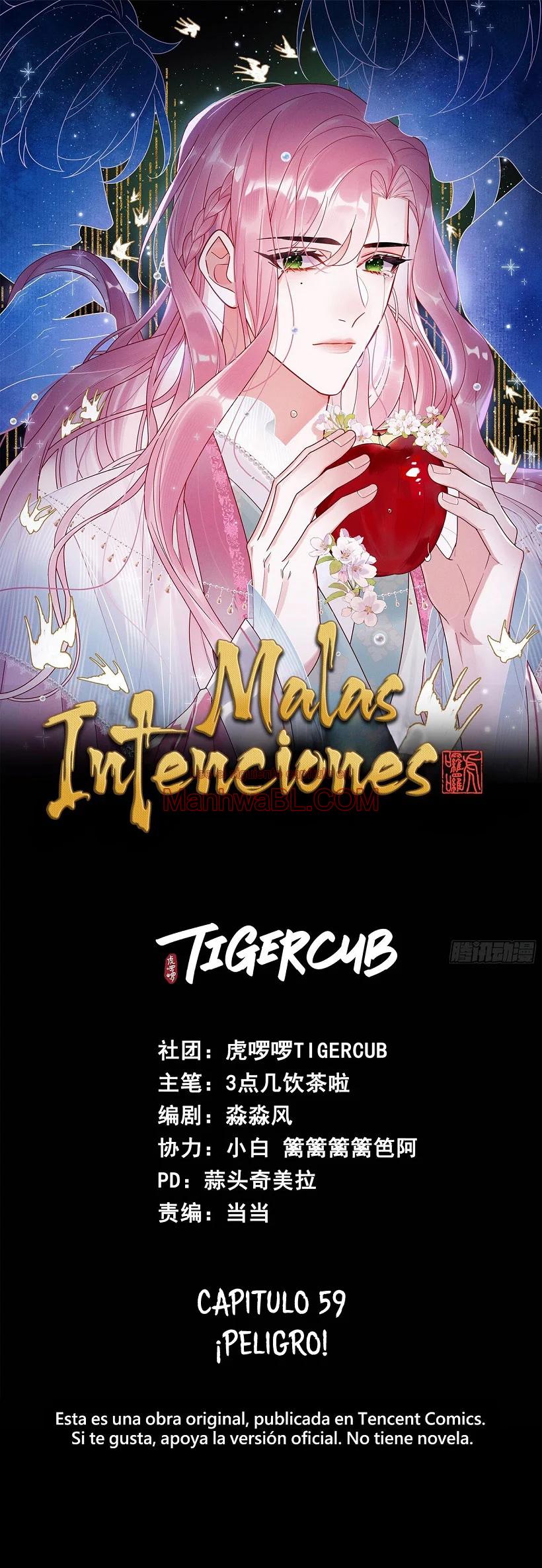 Malas intenciones - Capítulo 59 manhwa