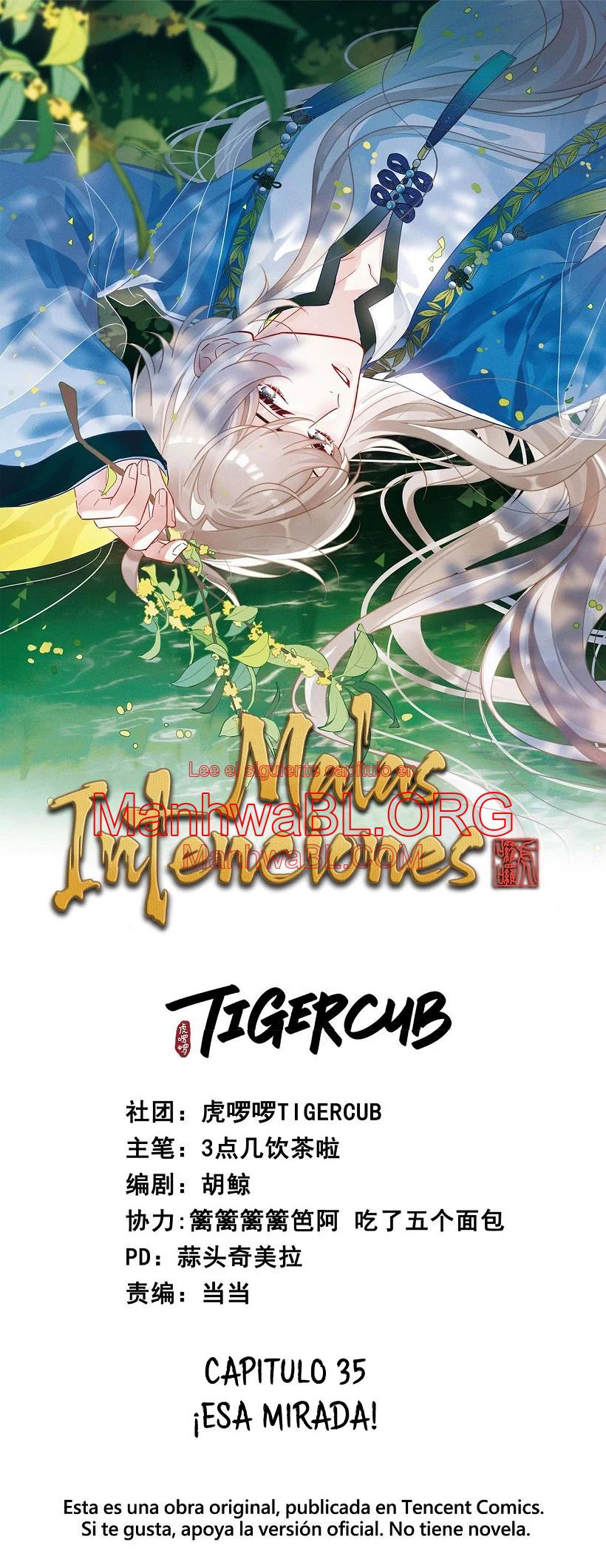 Malas intenciones - Capítulo 35 manhwa