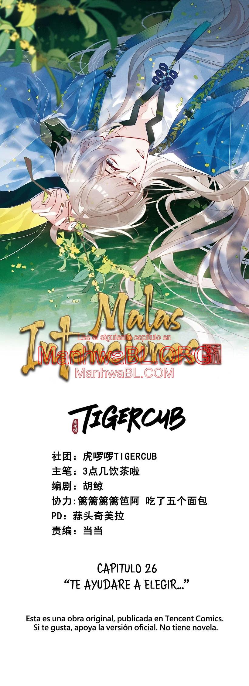 Malas intenciones - Capítulo 26 manhwa