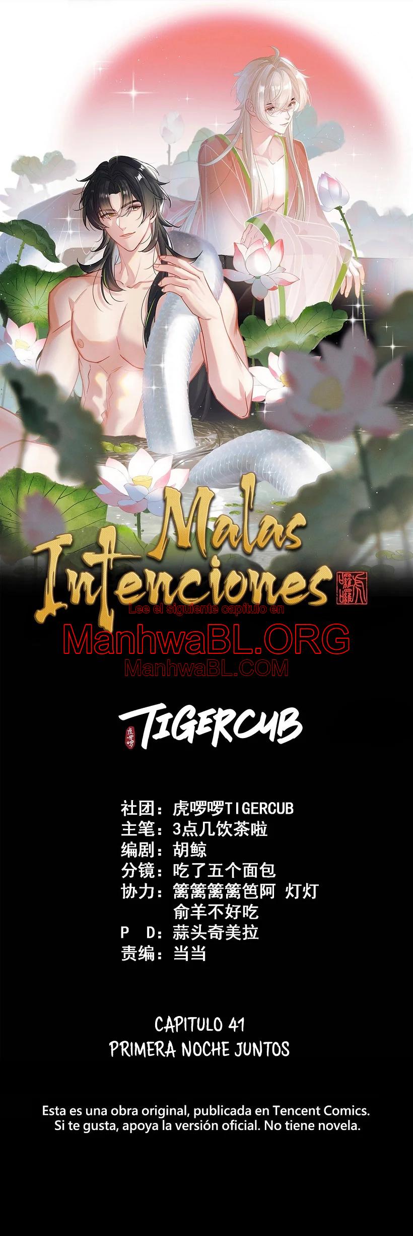 Malas intenciones - Capítulo 41 manhwa