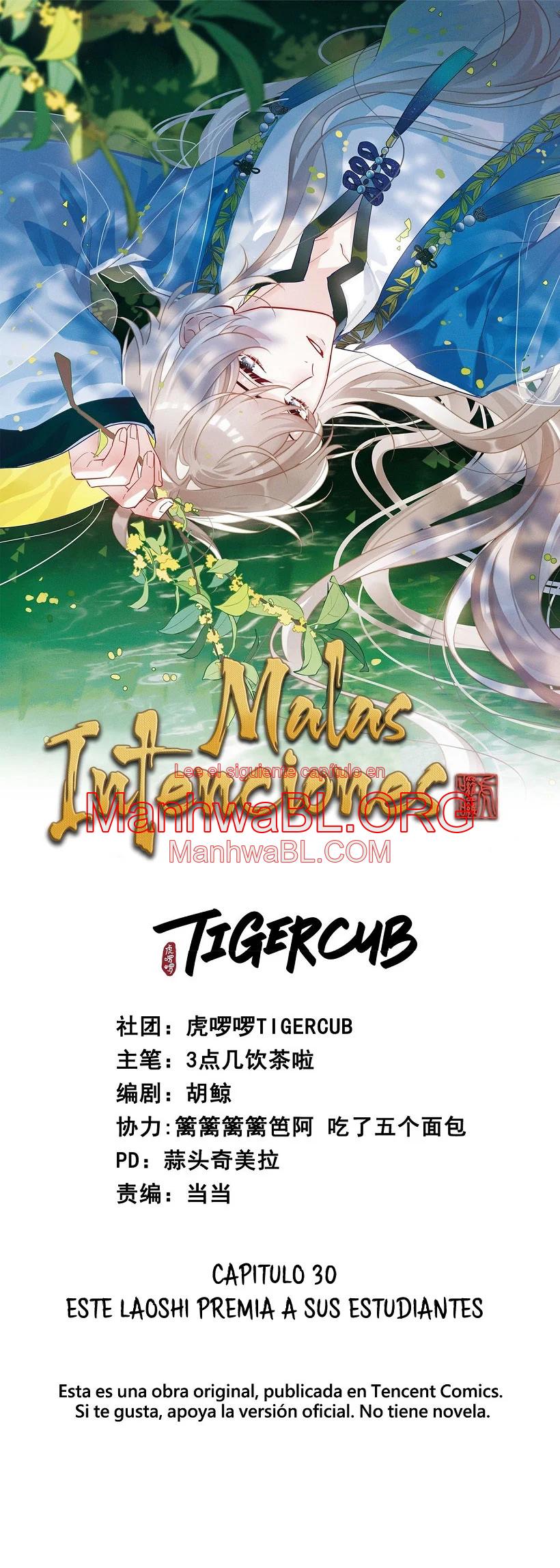 Malas intenciones - Capítulo 30 manhwa