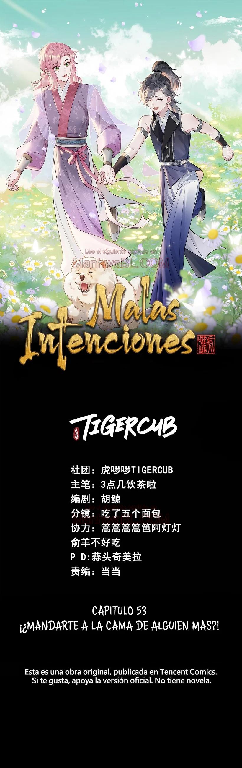 Malas intenciones - Capítulo 53 manhwa