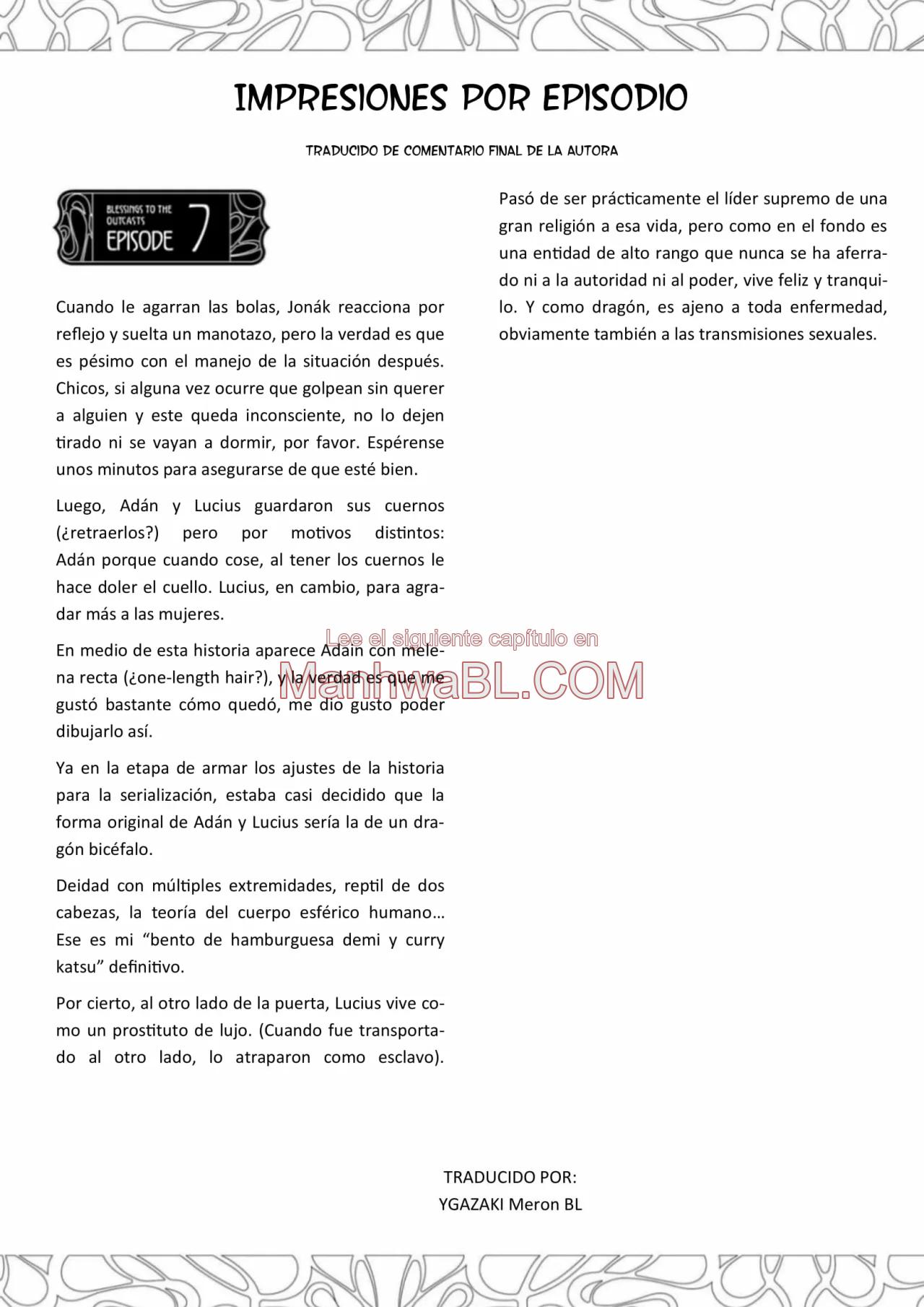 Bendiciones para los marginados - Capítulo 7 3 manhwa