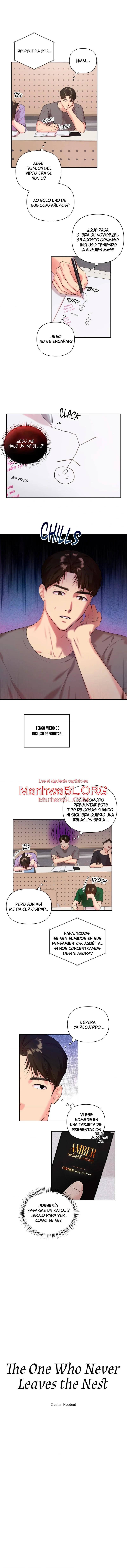 El que nunca deja el nido - Capítulo 8 manhwa