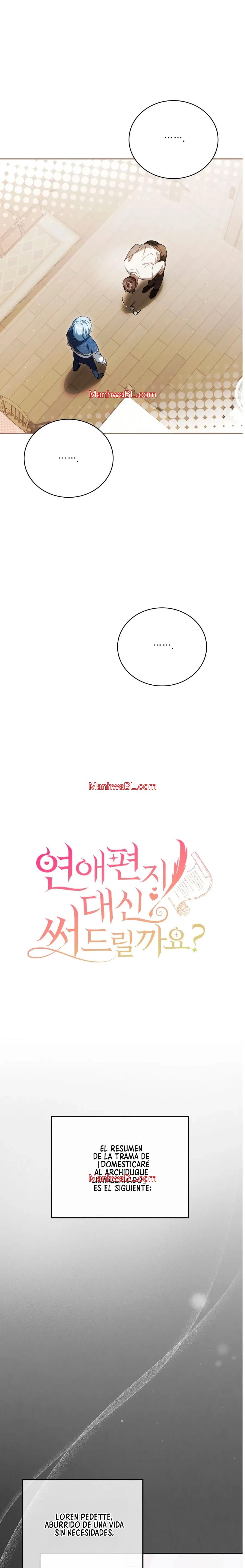 Quieres que te escriba una carta de amor - Capítulo 2 2 manhwa