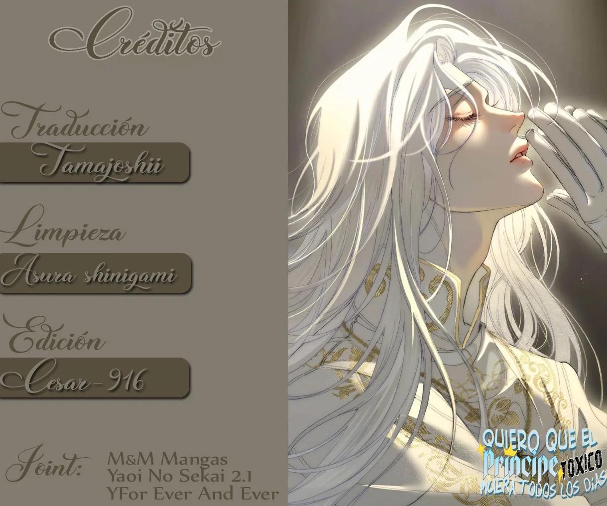 Quiero que el príncipe tóxico muera todos los días - Capítulo 26 manhwa