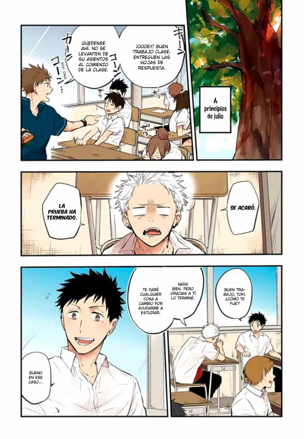 Sahara-sensei to Toki-kun - Capítulo 8 manhwa