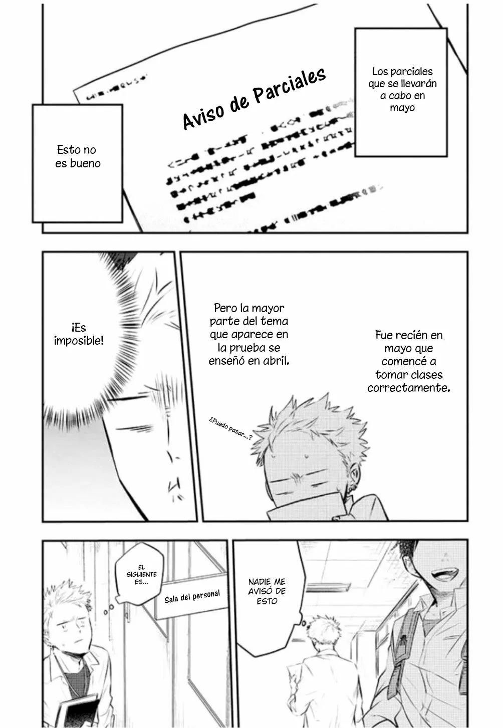 Sahara-sensei to Toki-kun - Capítulo 3 manhwa