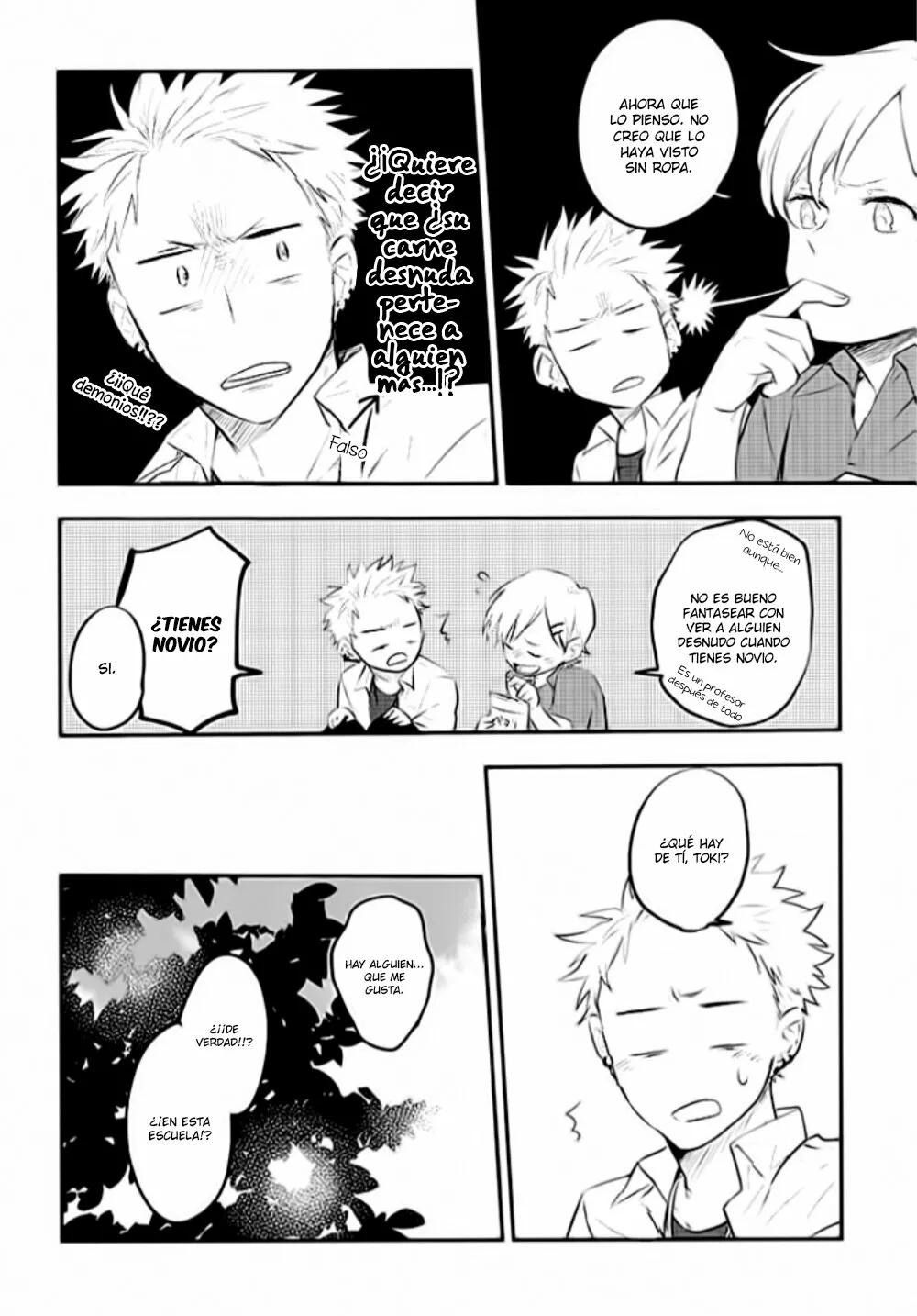 Sahara-sensei to Toki-kun - Capítulo 9 manhwa