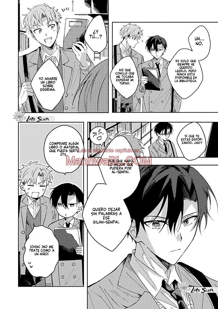 Kokou no Sub wa Koi wo Shiranai - Capítulo 3.2 manhwa