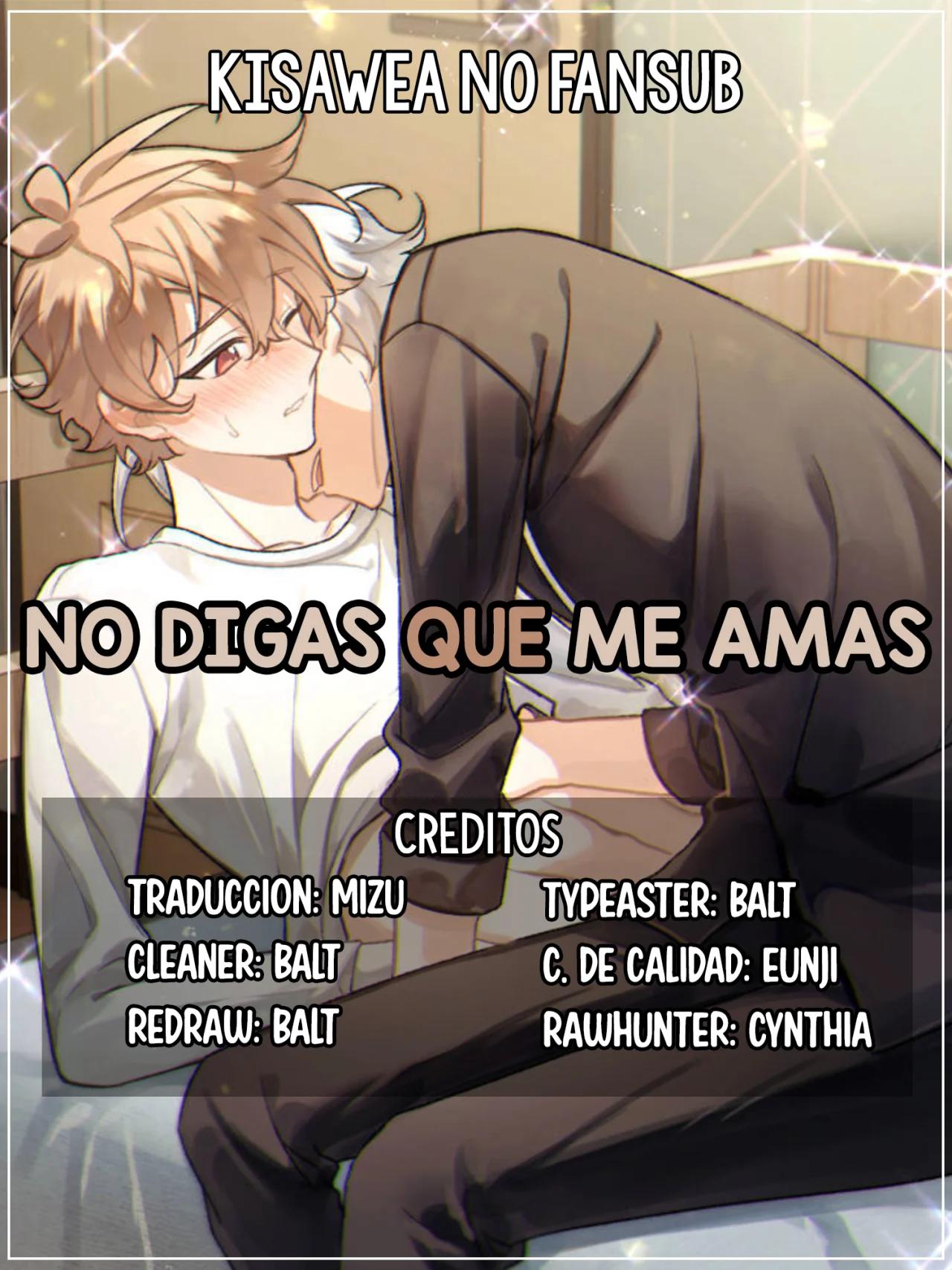 No digas que me amas - Capítulo 93 manhwa