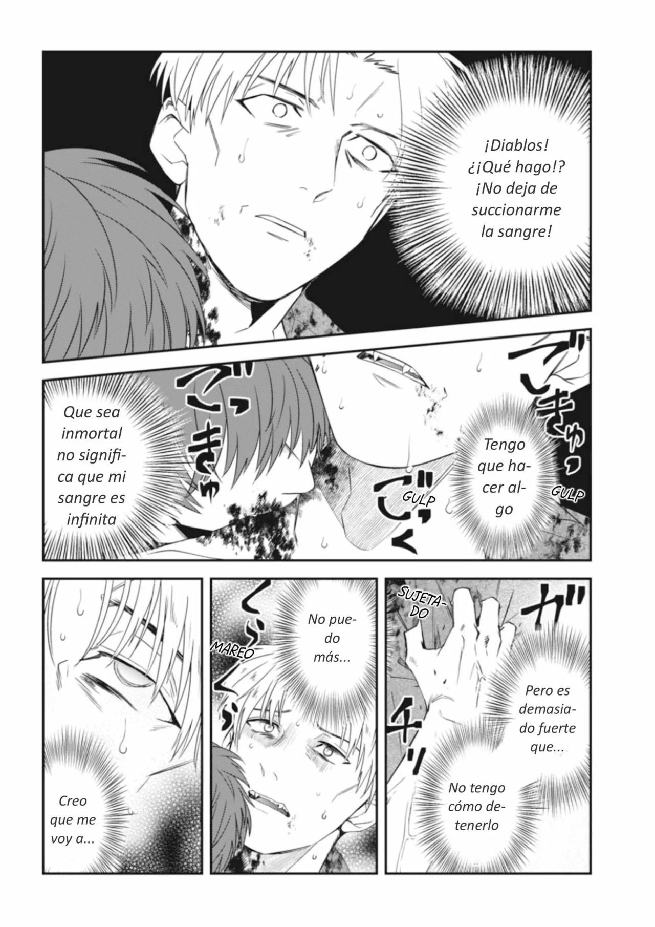 Yabun ni Kyuuketsu Shitsureishimasu. - Capítulo 50 manhwa
