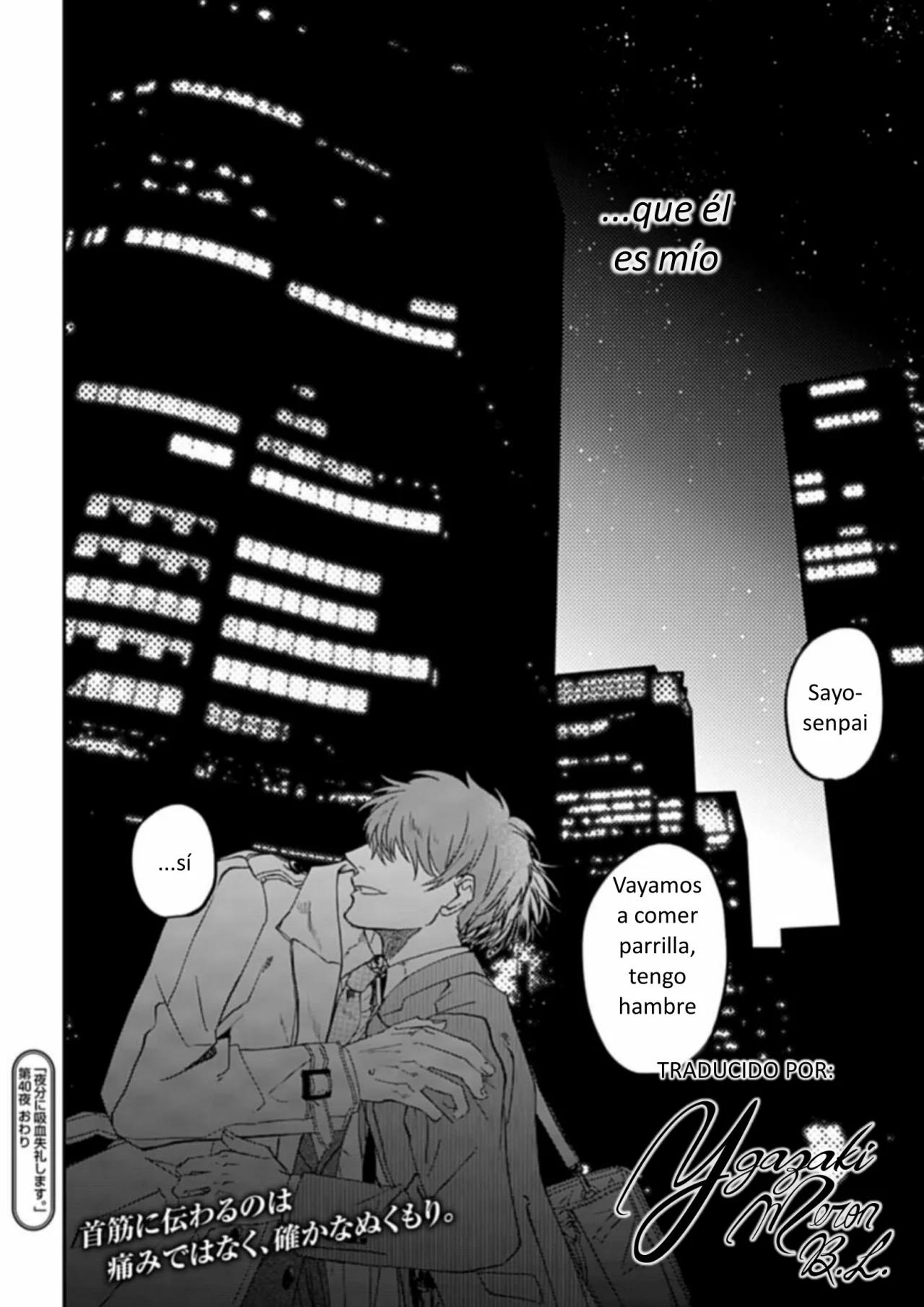 Yabun ni Kyuuketsu Shitsureishimasu. - Capítulo 40 3 manhwa