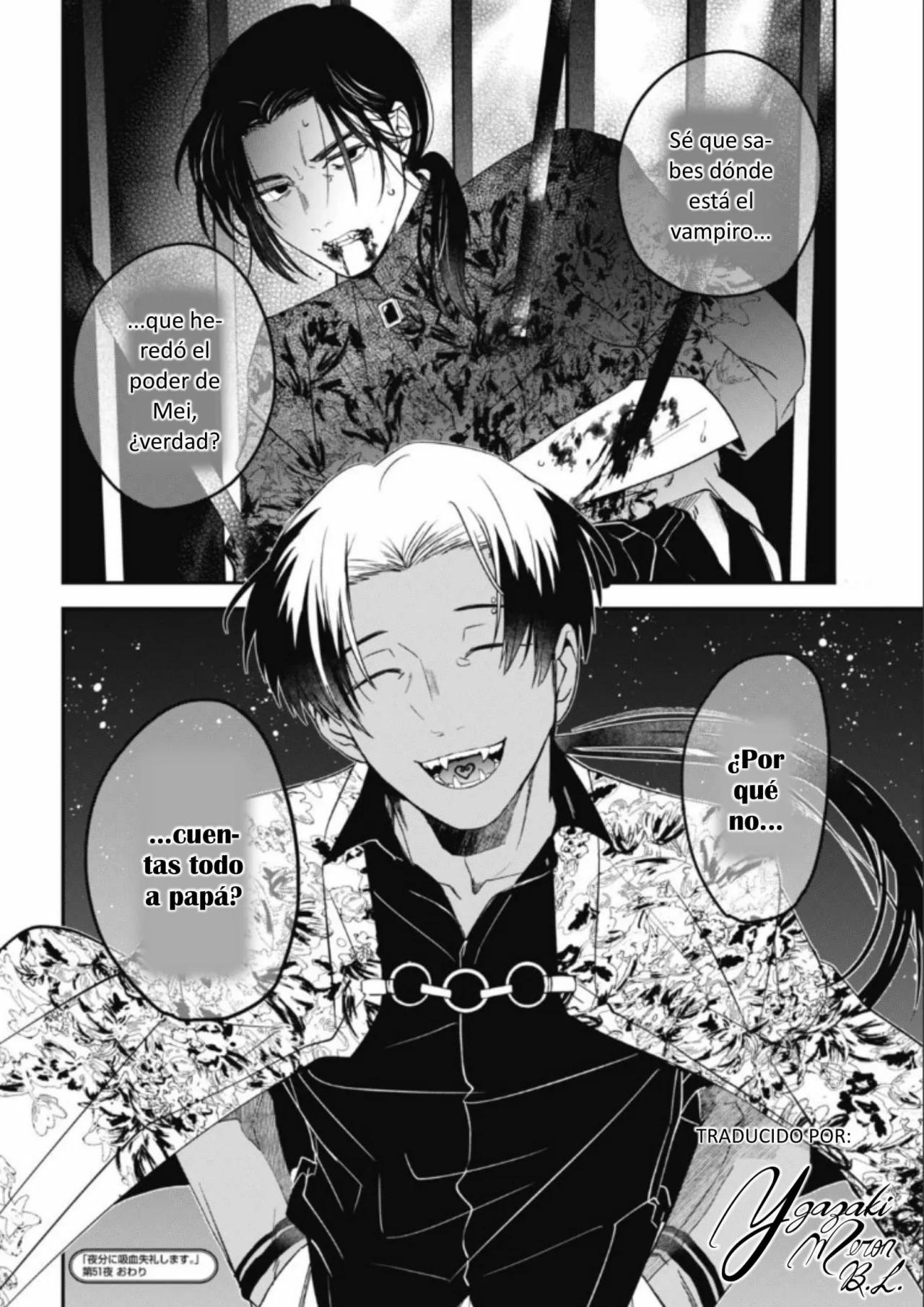 Yabun ni Kyuuketsu Shitsureishimasu. - Capítulo 51 3 manhwa