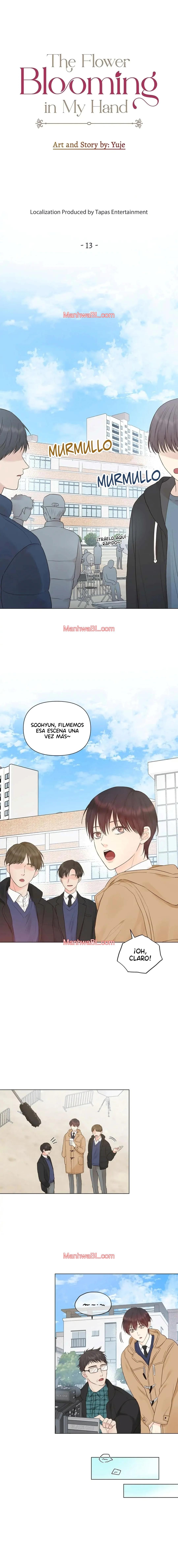 The Flower Blooming in My Hand - Capítulo 13 manhwa