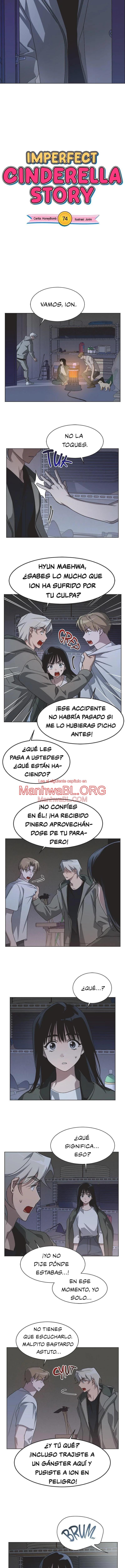 Historia De La Cenicienta Imperfecta - Capítulo 74 manhwa