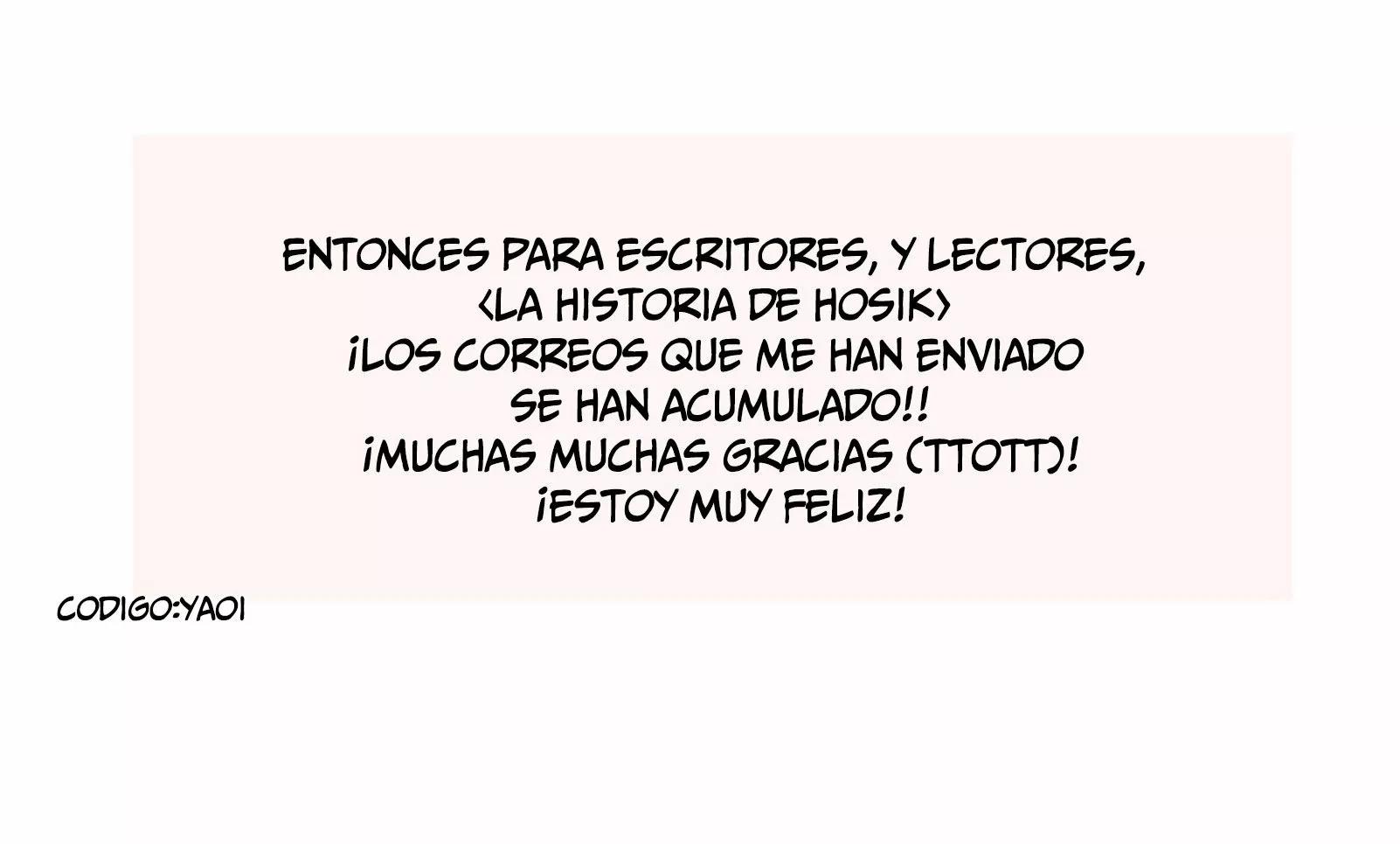 ¡Cuéntanos, Hosik! - Capítulo 70.5 manhwa