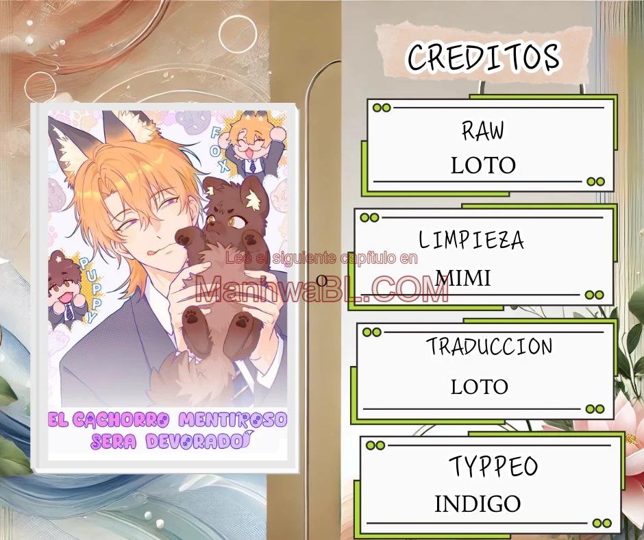 El cachorro mentiroso sera devorado - Capítulo 64 manhwa