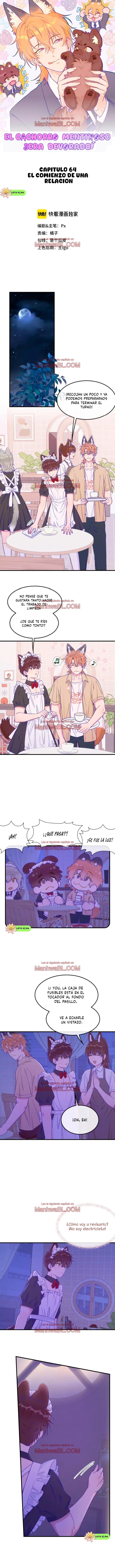 El cachorro mentiroso sera devorado - Capítulo 64 manhwa