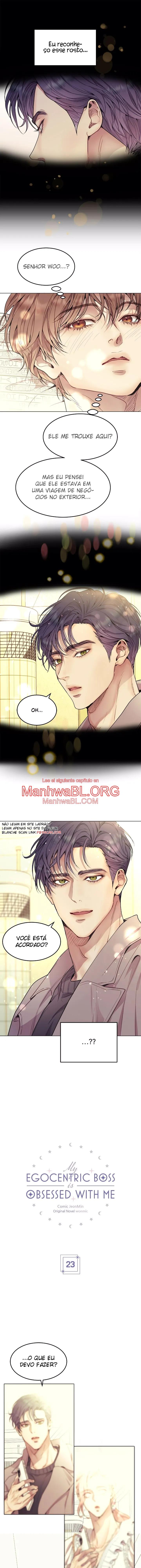 My Egocentric Boss is Obsessed With Me - Capítulo 23 manhwa