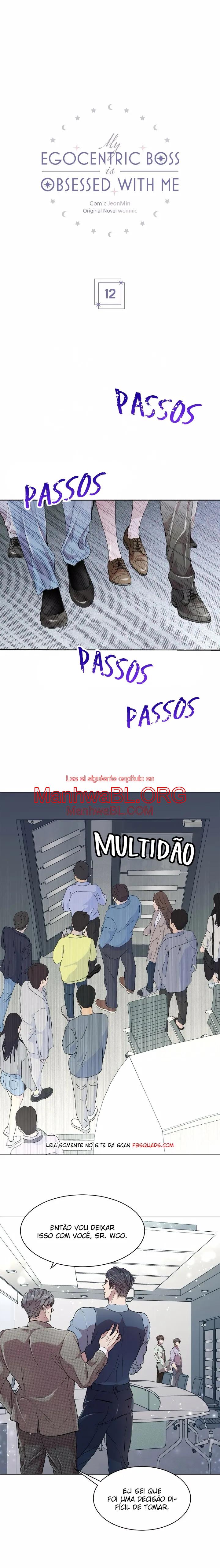My Egocentric Boss is Obsessed With Me - Capítulo 12 manhwa