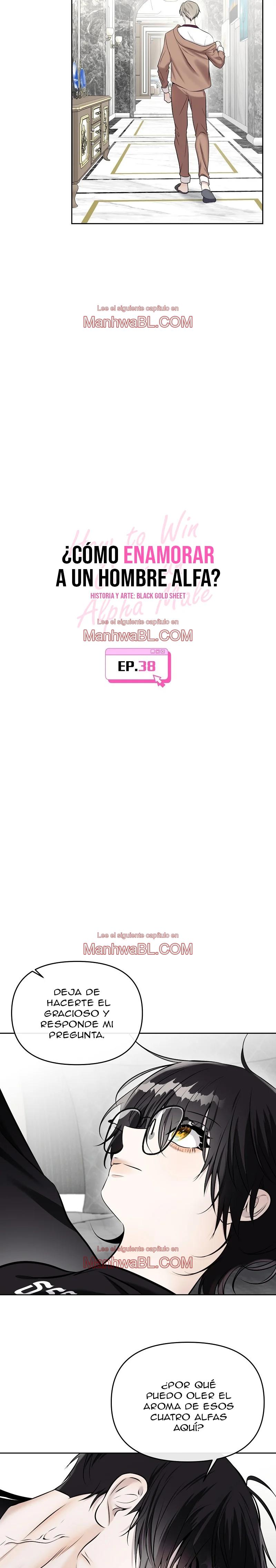 ¿Cómo enamorar a un hombre alfa? - Capítulo 38 manhwa