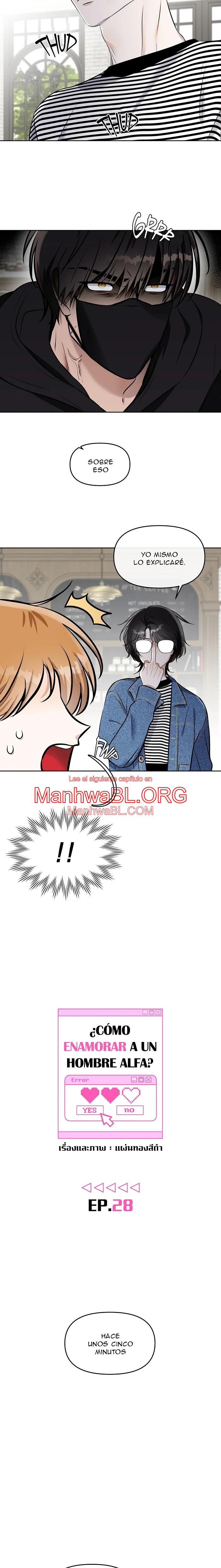 ¿Cómo enamorar a un hombre alfa? - Capítulo 28 manhwa