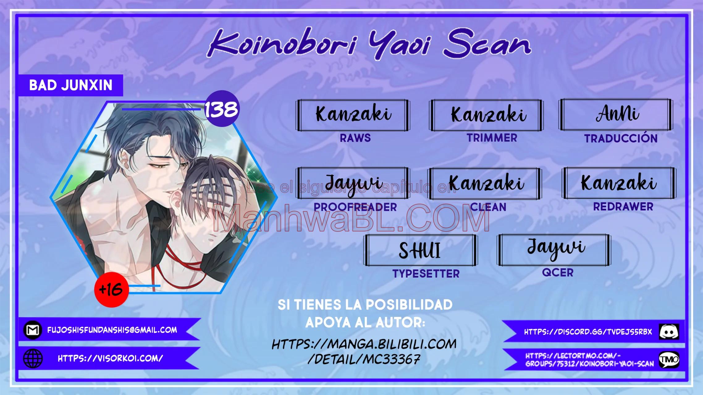 Bad Junxin - Capítulo 138 manhwa