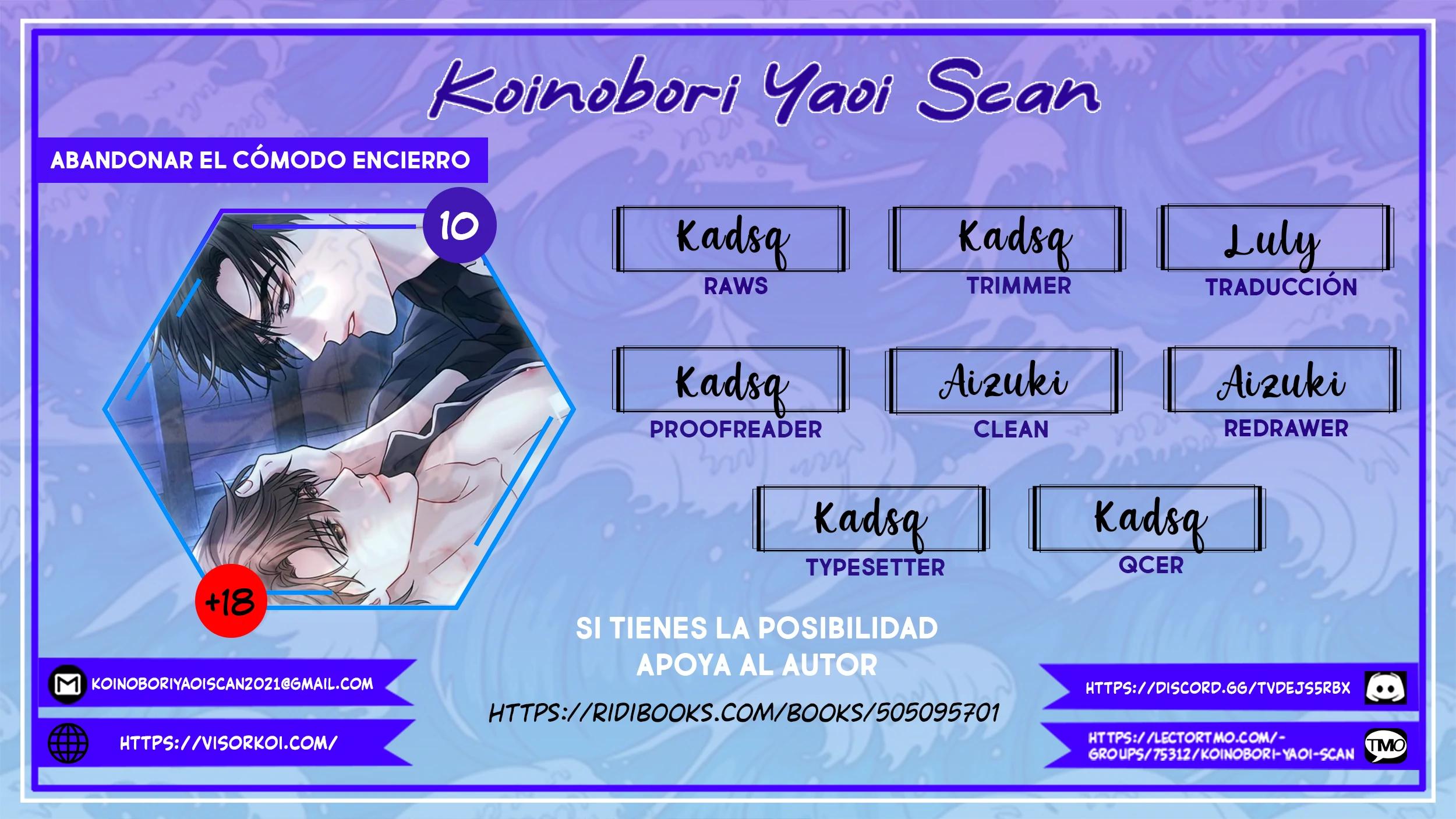 Abandonar el cómodo encierro - Capítulo 10 manhwa