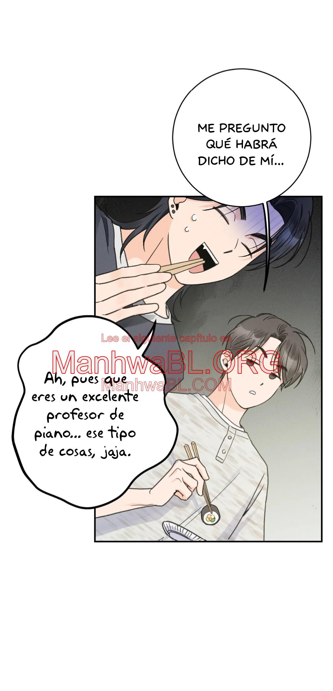 El punto que rozan mis dedos - Capítulo 15 manhwa