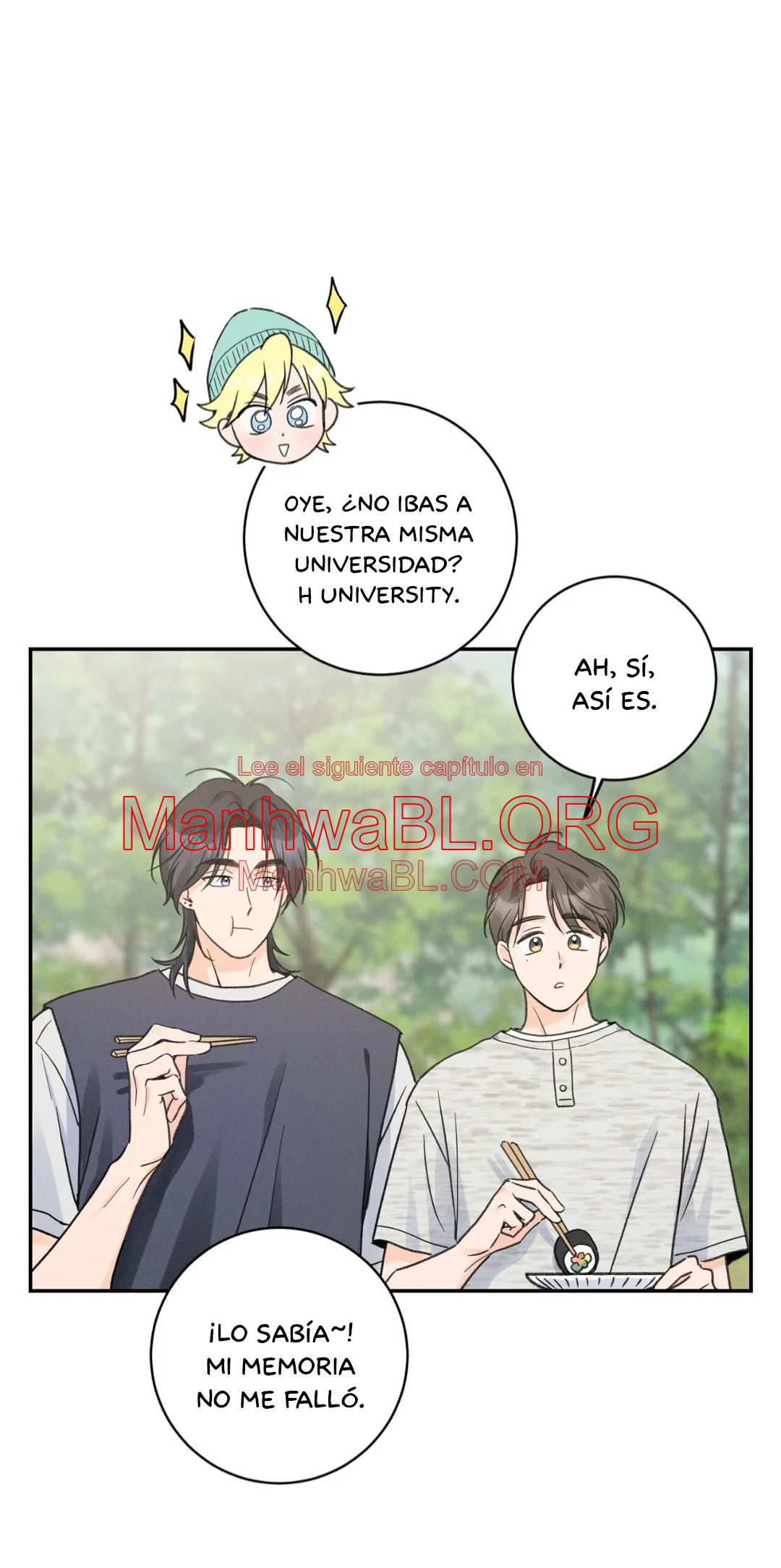 El punto que rozan mis dedos - Capítulo 15 manhwa
