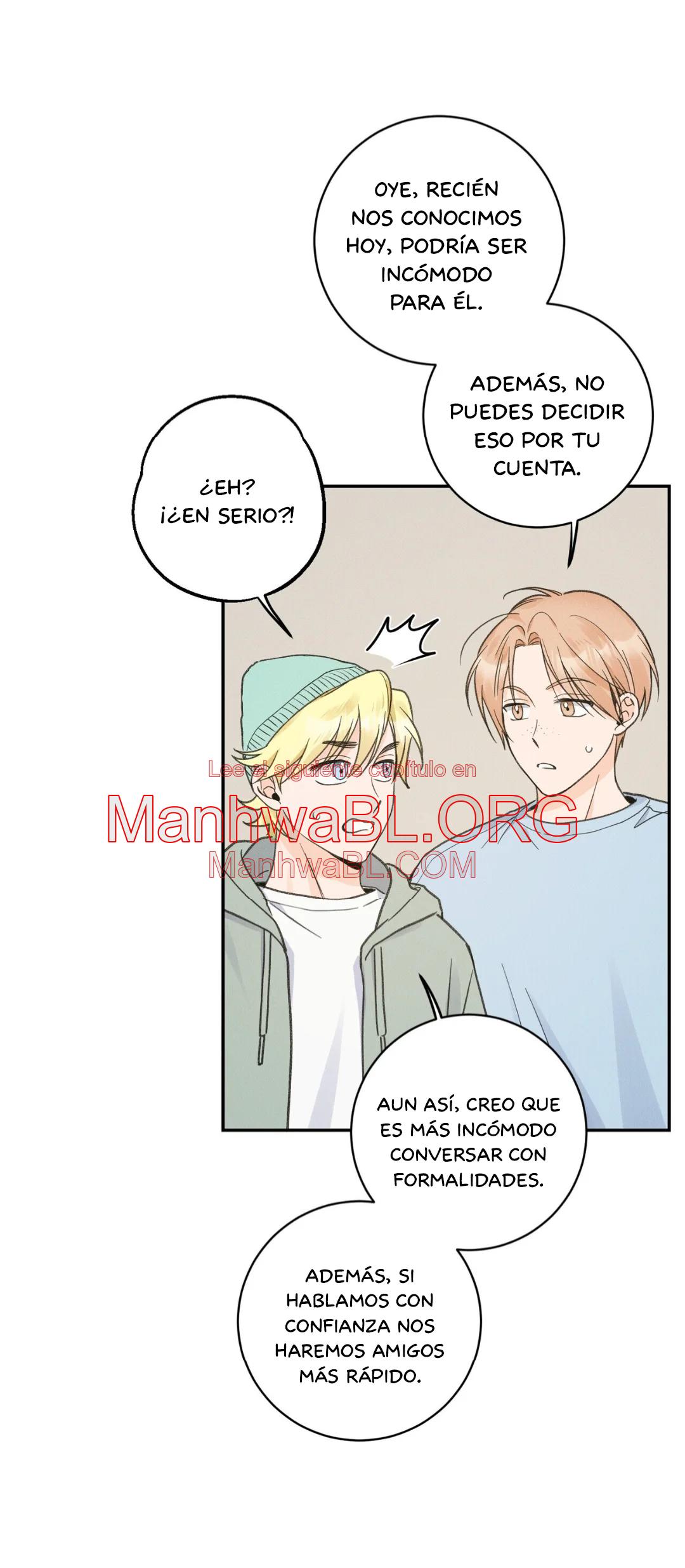 El punto que rozan mis dedos - Capítulo 15 manhwa