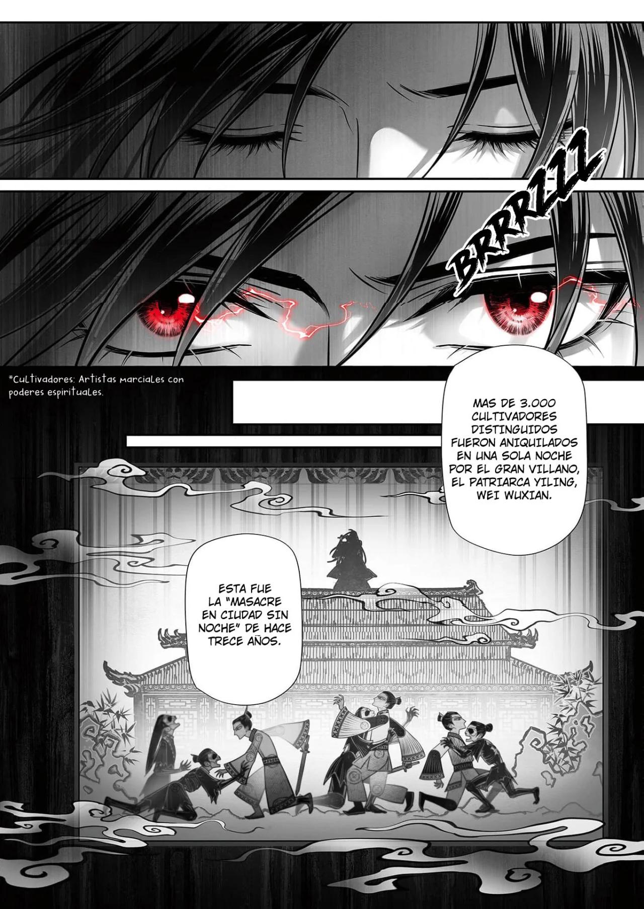El Gran Maestro del Cultivo Demoniaco - Capítulo 1 manhwa