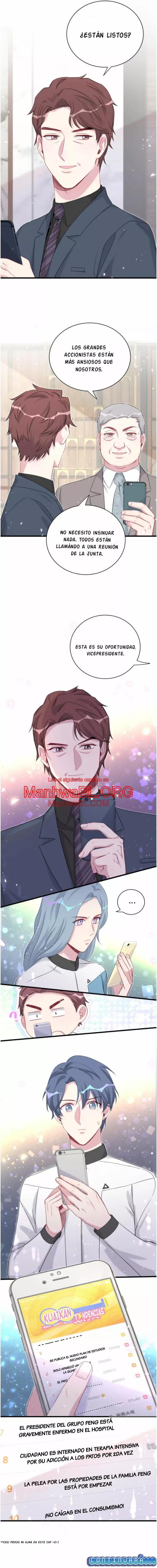 ¿De quién es el bebé? - Capítulo 99 manhwa